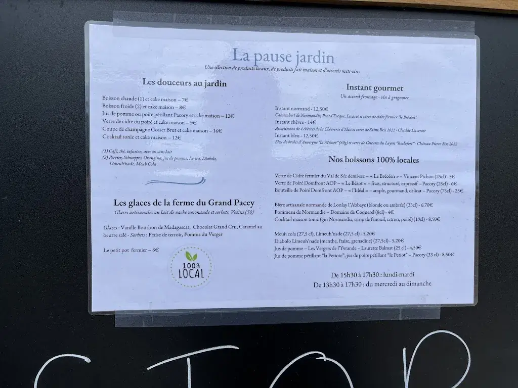 Menu_Restaurant de la Sélune_Chéris_image_4