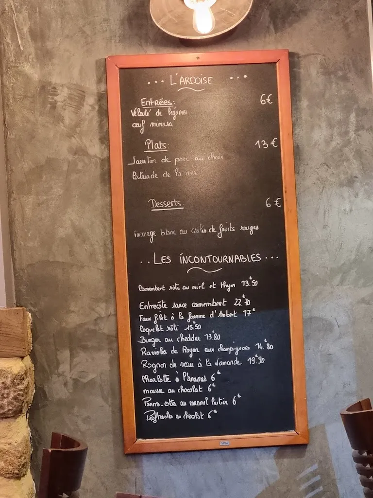 Menu_Restaurant Le Clapton Café_Chéris_image_3