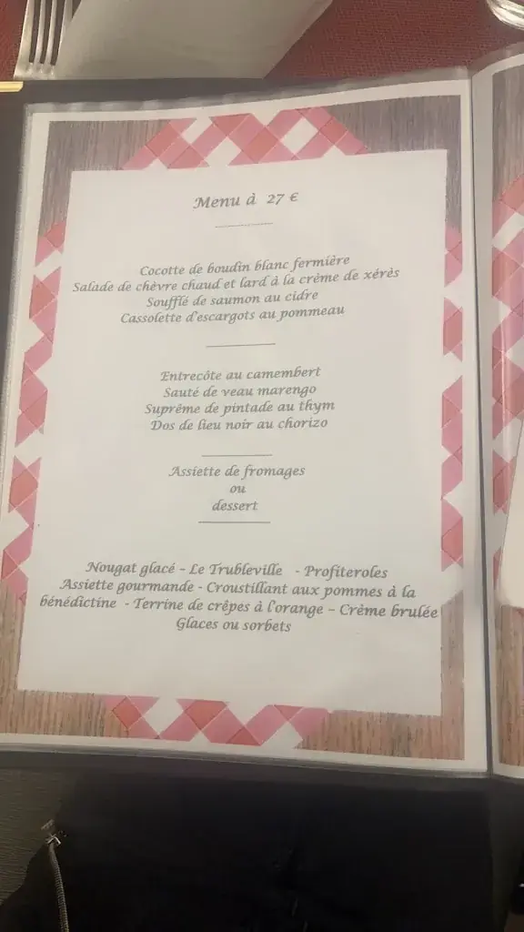 Menu_Auberge Tartarin_Duclair_image_1