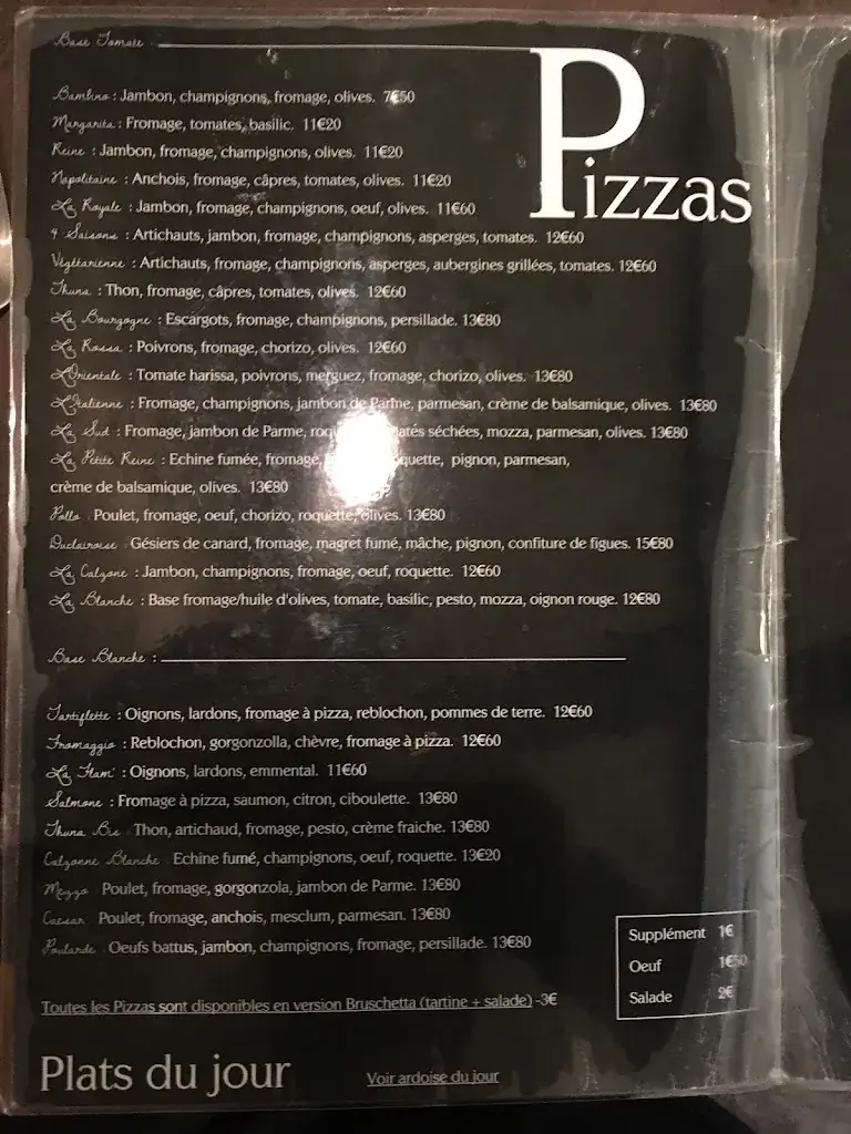 Menu_La petite reine_Duclair_image_3