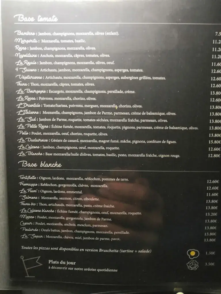 Menu_La petite reine_Duclair_image_4