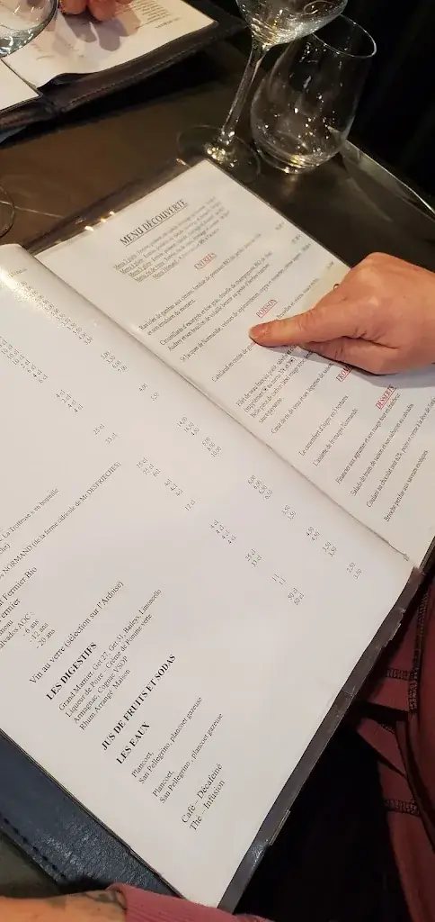 Menu_Le Bistrot de l'Abbaye_Argentan_immagine_1