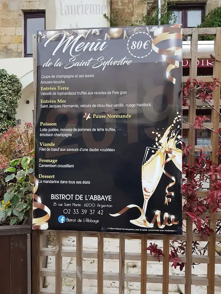 Menu_Le Bistrot de l'Abbaye_Argentan_immagine_2