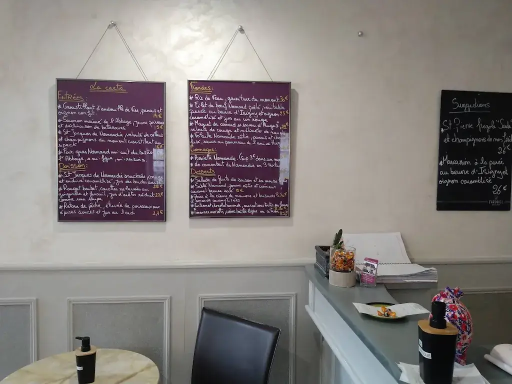 Menu_Le Bistrot de l'Abbaye_Argentan_immagine_3