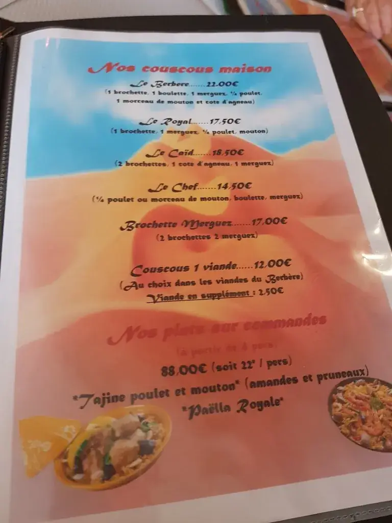 Menu_La Couscousserie_Argentan_image_2