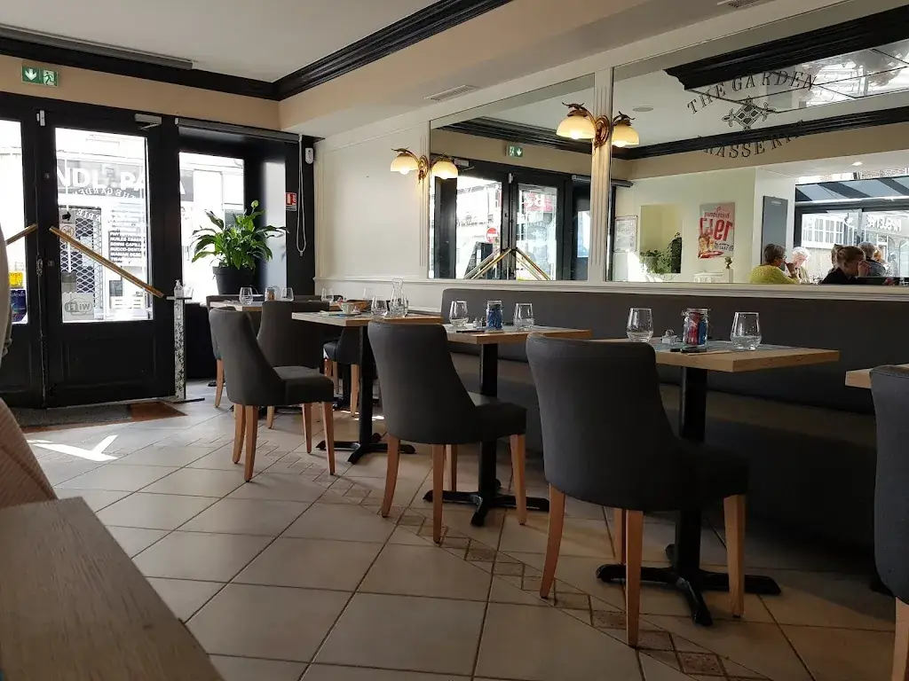 The garden restaurant in Argentan