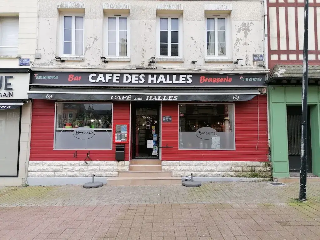 Café des Halles restaurant in Saint-Romain-de-Colbosc