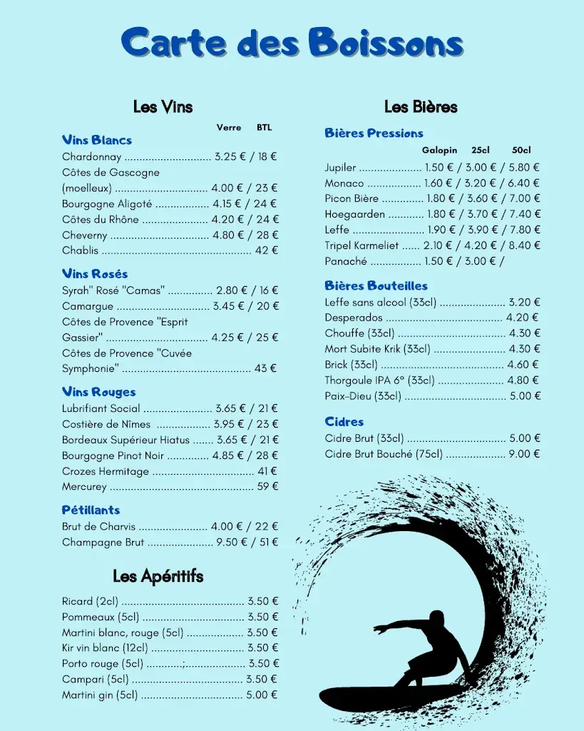 Menu_La Saline Cherbourg - Bar Brasserie Glaces_Cherbourg-en-Cotentin_image_1