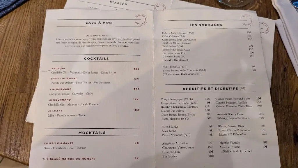 Menu_Bel Ami_Étretat_image_4