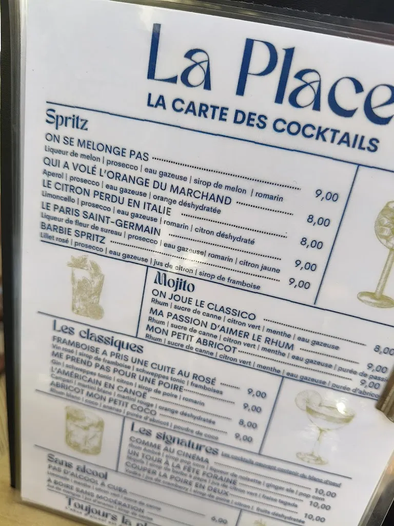 Menu_La Place Evreux_Évreux_immagine_4