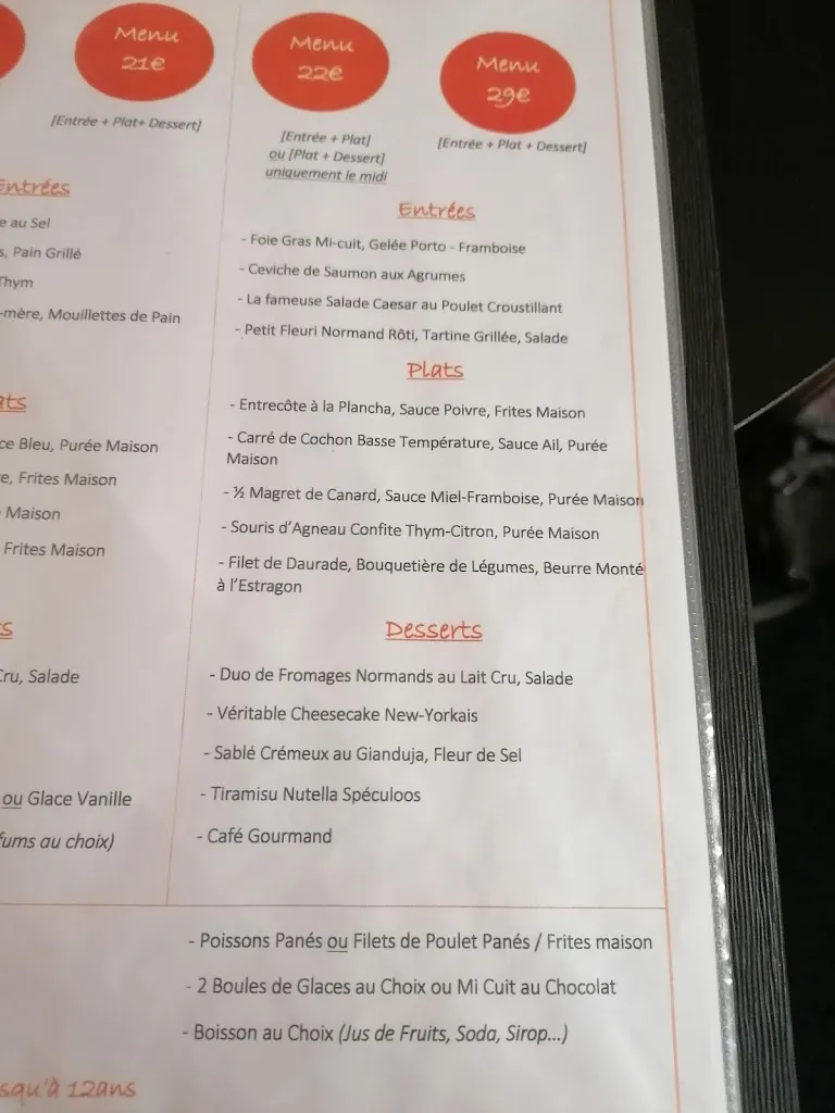 Menu_Côté rotisserie_Évreux_image_1