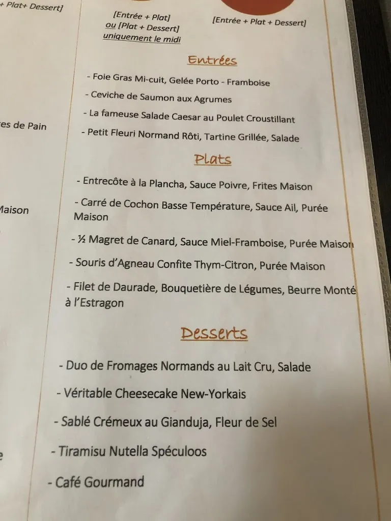 Menu_Côté rotisserie_Évreux_image_2