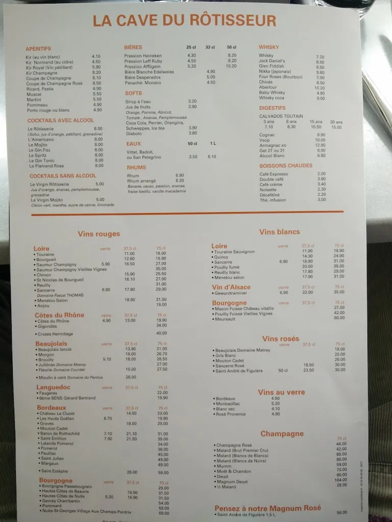 Menu_Côté rotisserie_Évreux_image_3