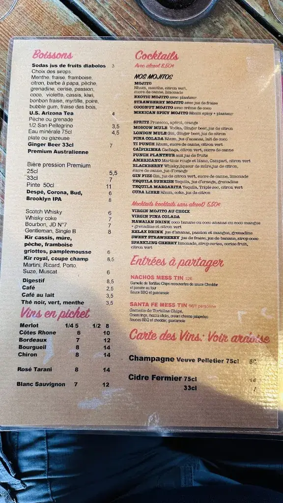 Menü_American Grill Puchay_Puchay_Bild_4