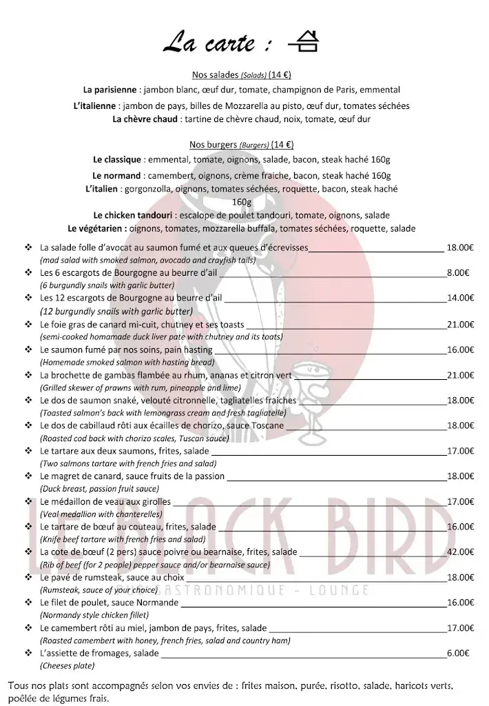 Menu_Le BLACK BIRD_Ézy-sur-Eure_image_2
