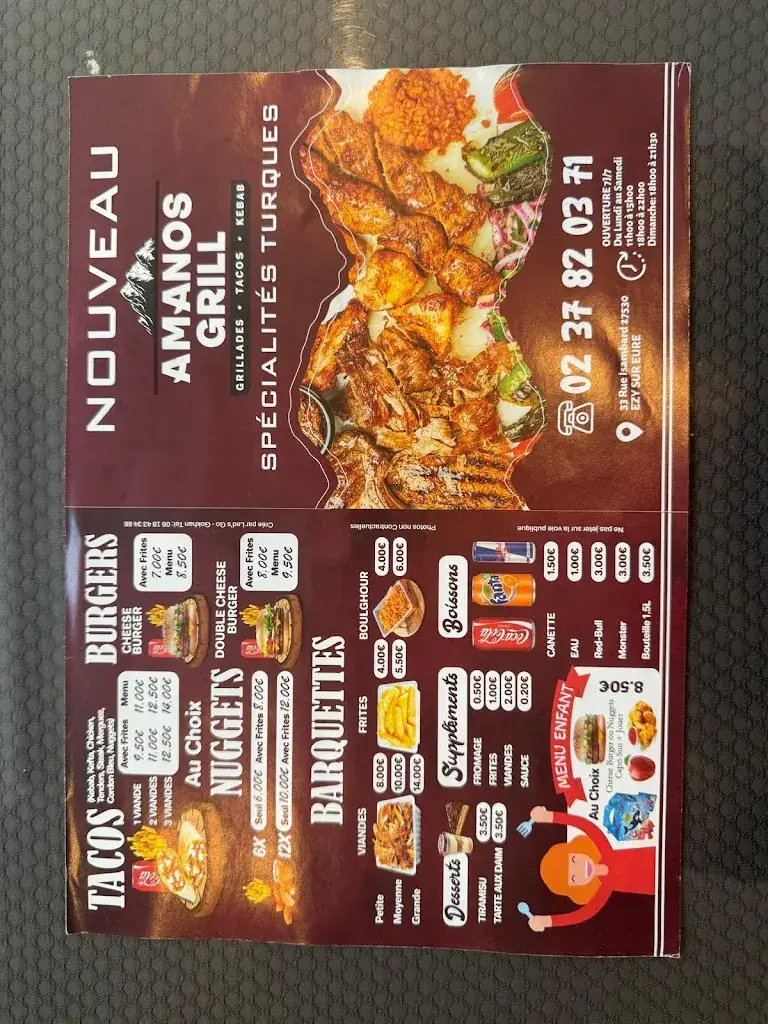 Menu_amanos kebab grill_Ézy-sur-Eure_image_4