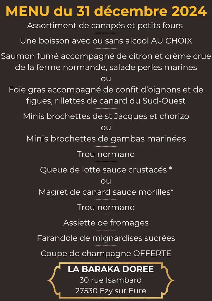 Menu_LA BARAKA DORÉE_Ézy-sur-Eure_image_2