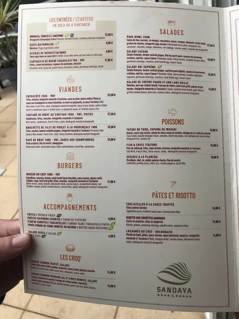 Menu_Brasserie Le Brick_Maupertus-sur-Mer_immagine_1