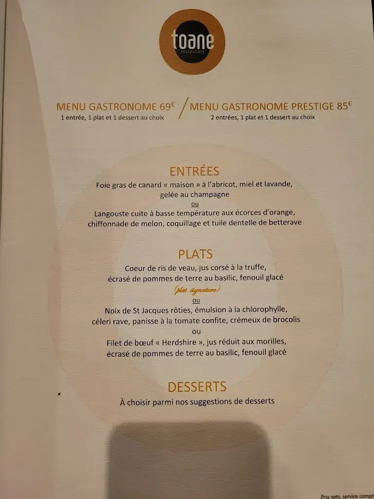 Menu_Toane Restaurant_Grézieu-la-Varenne_image_4