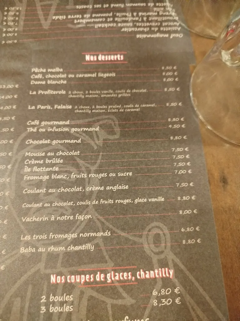 Menu_Le Gars de Falaise_Falaise_image_3