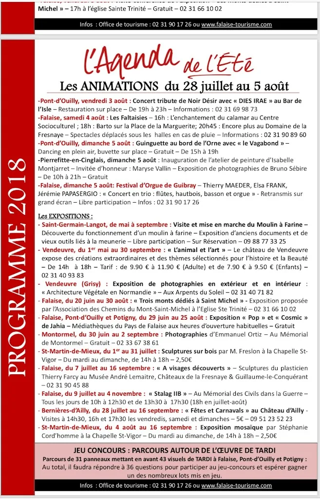 Menu_La Licorne SARL_Falaise_image_3