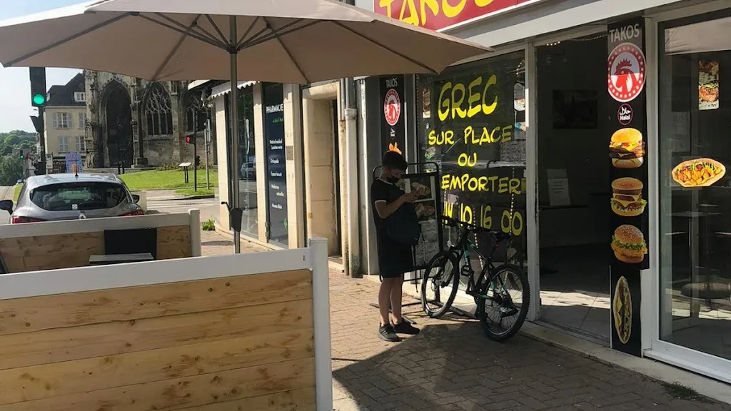 Le Takos restaurant in Falaise