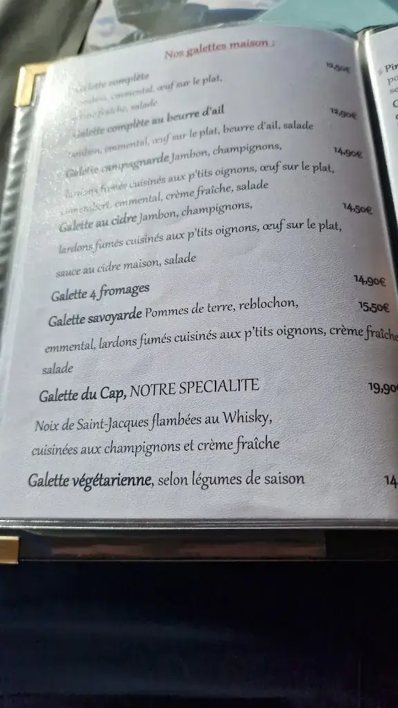 Menu_Au Cap Marine_Siouville-Hague_immagine_1