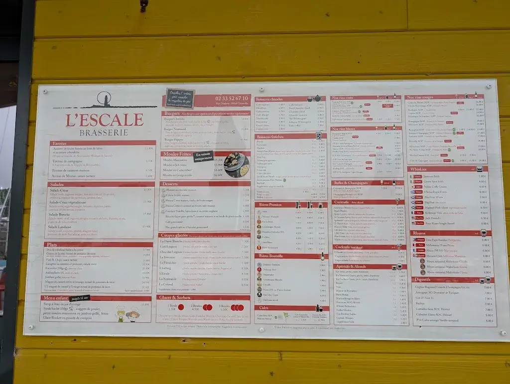 Menu_L'Escale Port Dielette_Tréauville_image_3