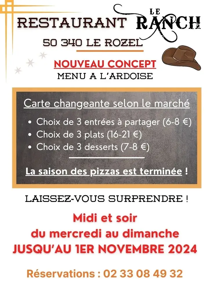 Menu_Restaurant Le Ranch_Rozel_image_2