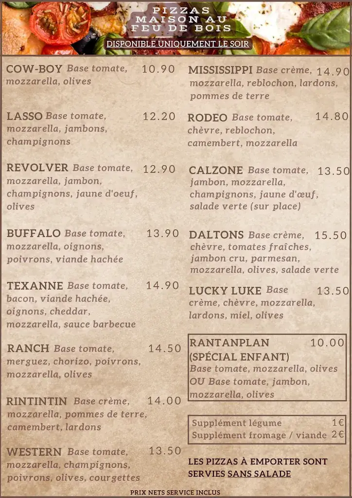Menu_Restaurant Le Ranch_Rozel_image_3