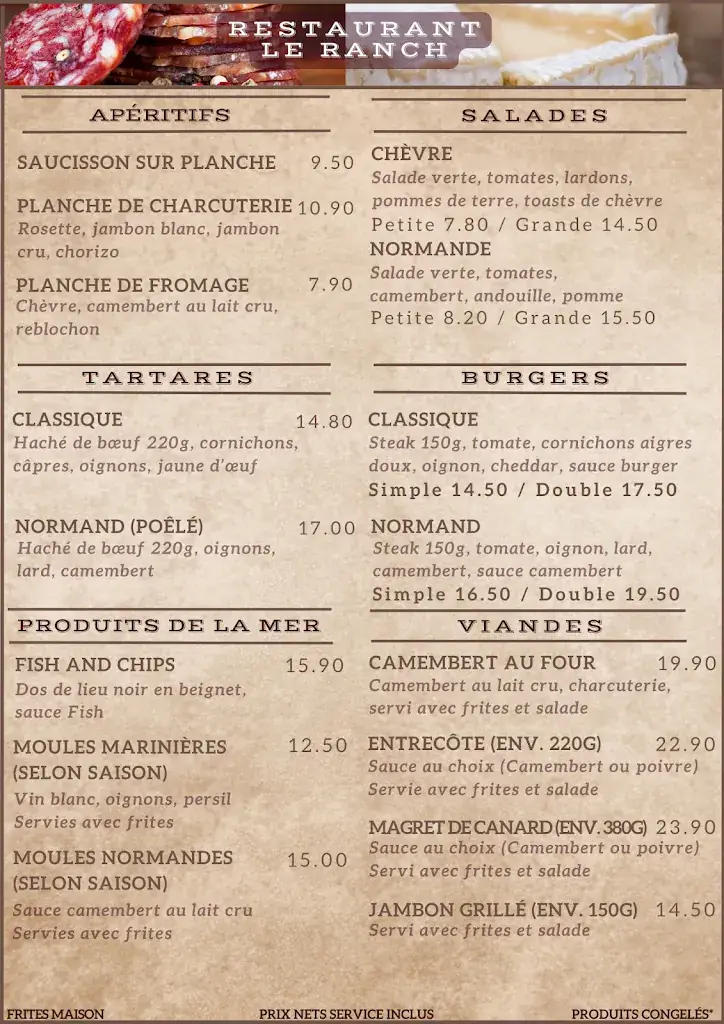 Menu_Restaurant Le Ranch_Rozel_image_4