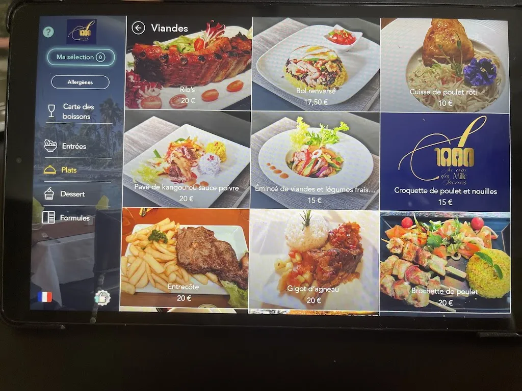 Menu_Au Coin des 1000 Saveurs_Flers_image_1