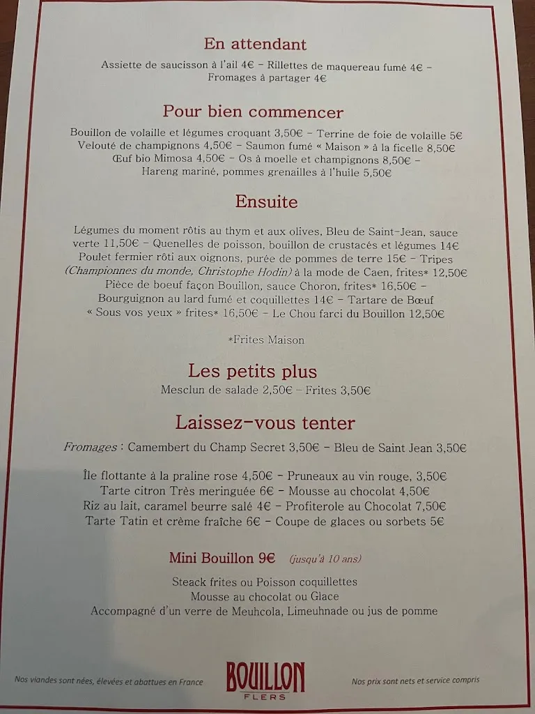 Menu_BOUILLON FLERS_Flers_image_1