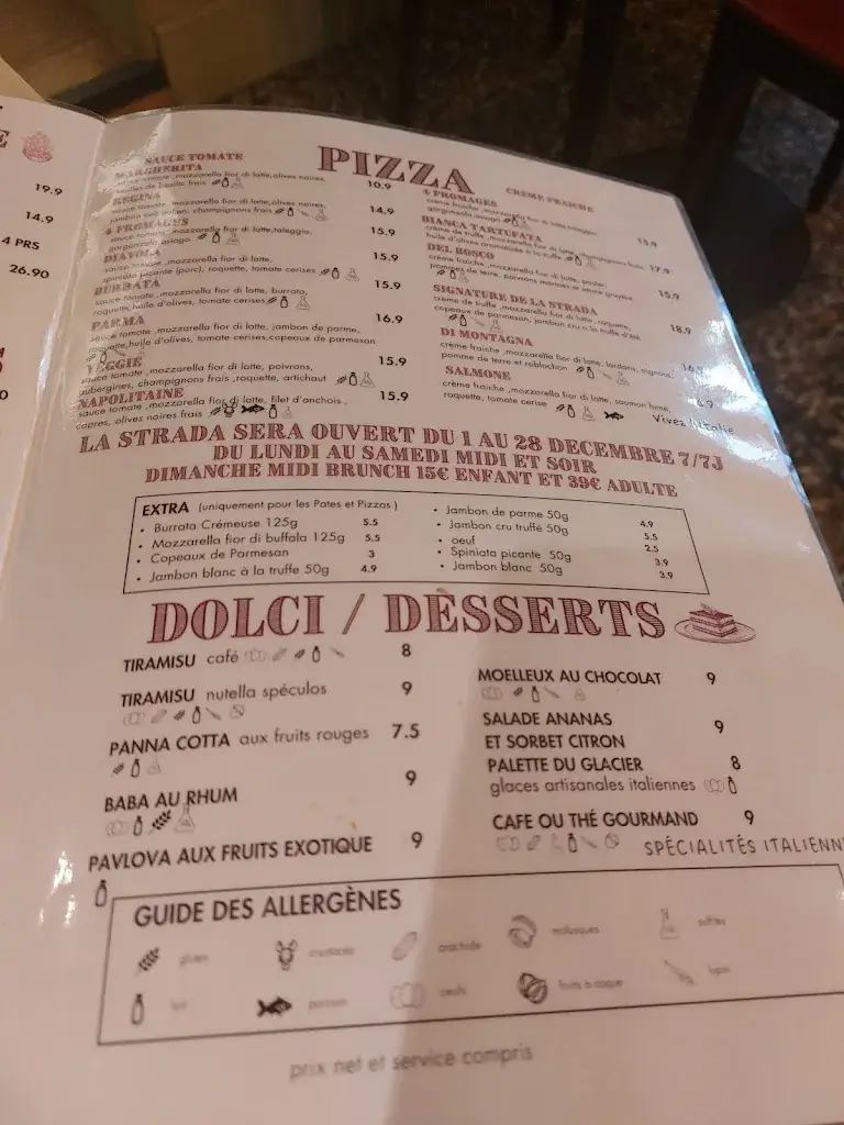 Menü_La Strada Bellissima (restaurant italien)_Grézieu-la-Varenne_Bild_2