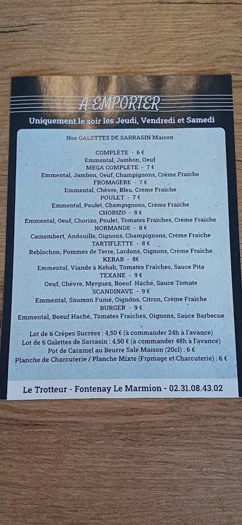 Menu_Le Trotteur_Fontenay-le-Marmion_image_2