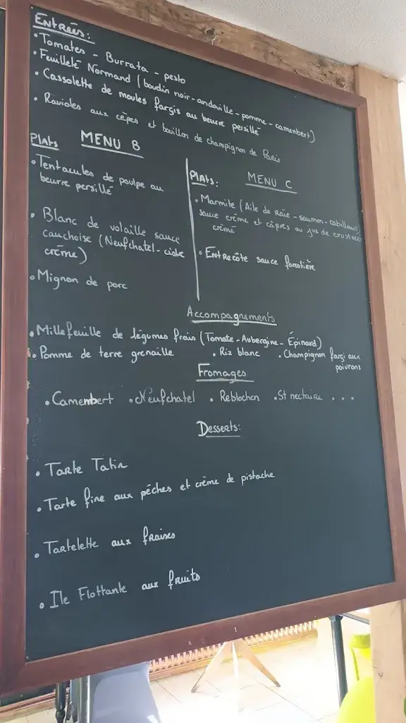 Menu_RESTAURANT LA TABLE DU DUN FONTAINE LE DUN_Fontaine-le-Dun_image_1