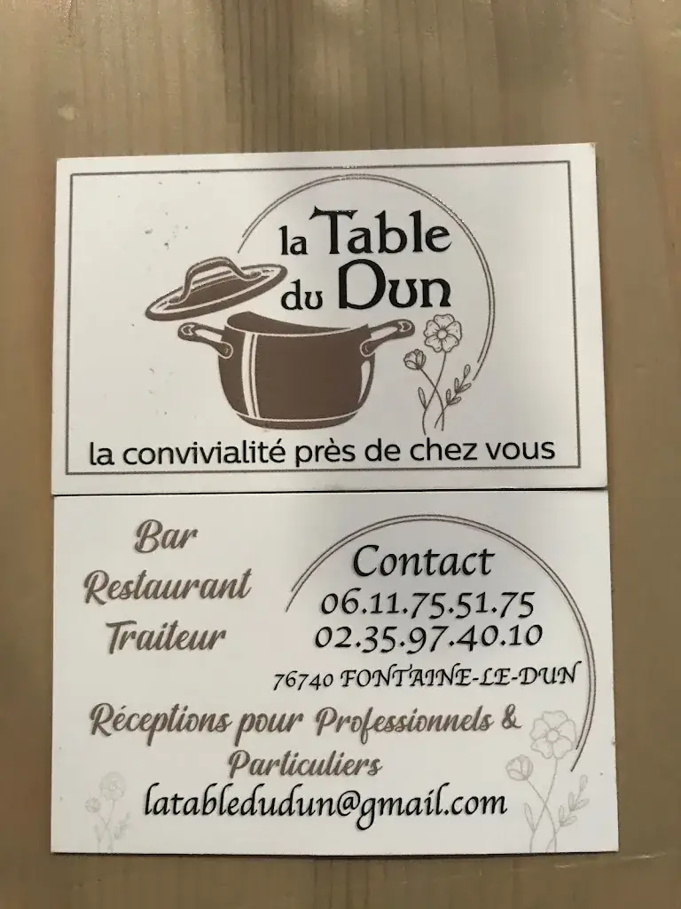 RESTAURANT LA TABLE DU DUN FONTAINE LE DUN_Fontaine-le-Dun_slider_image_3