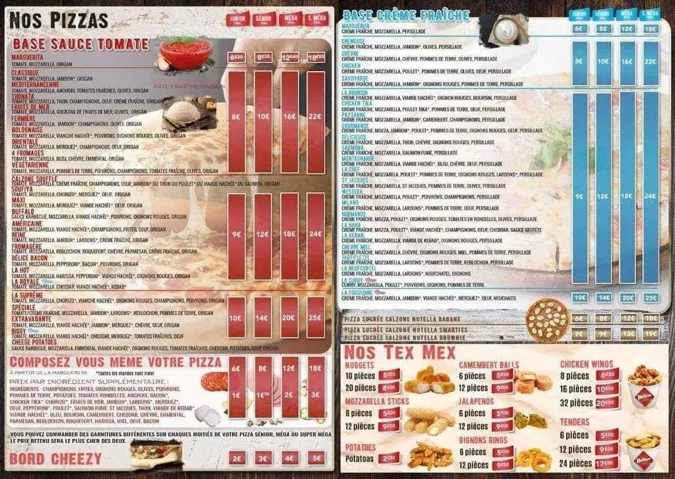 Menü_Délices Pizza Forges Les Eaux_Forges-les-Eaux_Bild_1