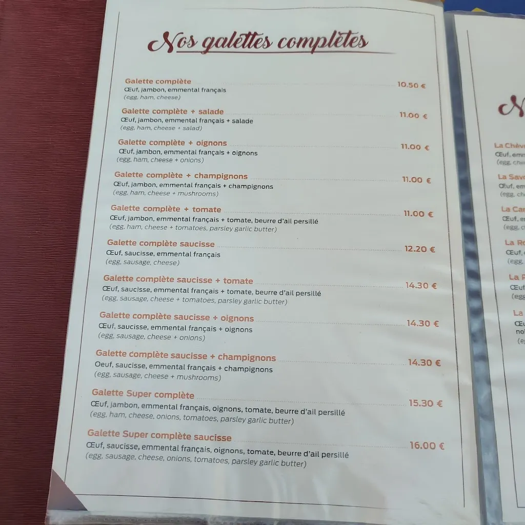 Menu_La Flambée des Cuivres_Villedieu-les-Poêles-Rouffigny_image_4