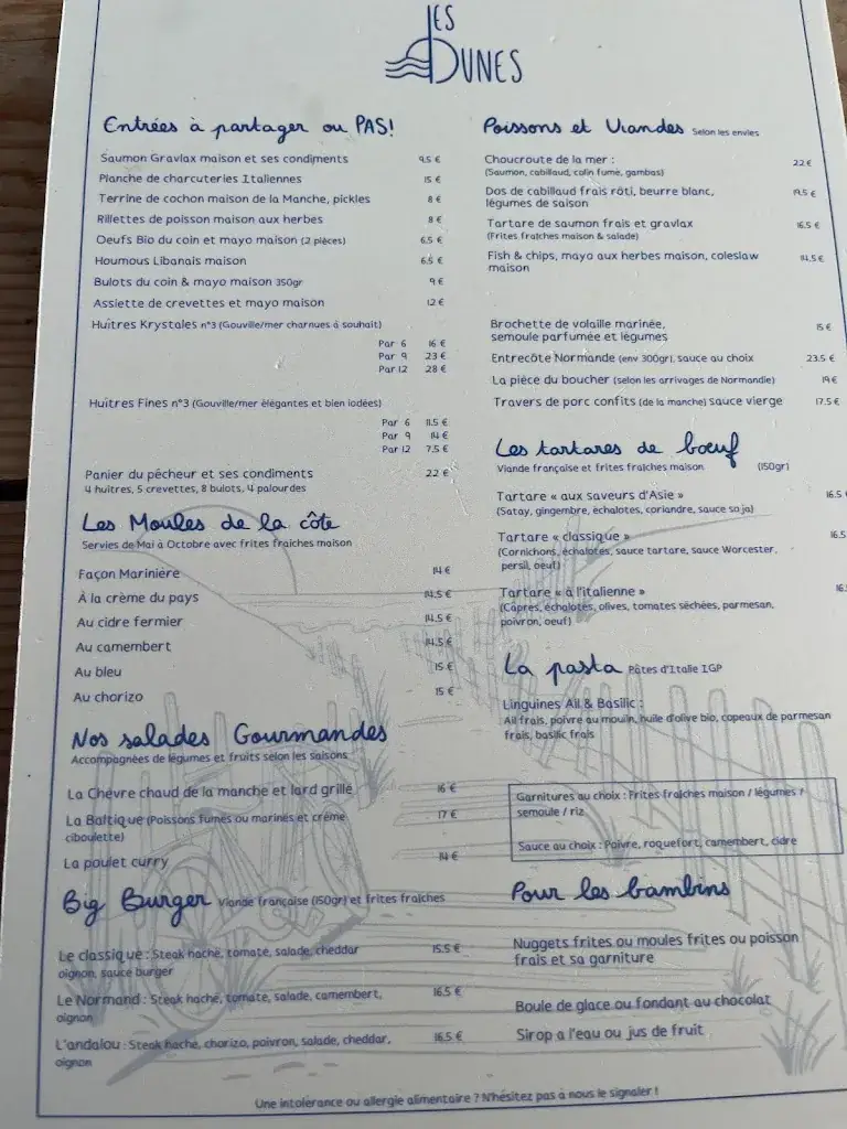 Menu_Les Dunes_Gouville-sur-Mer_immagine_4