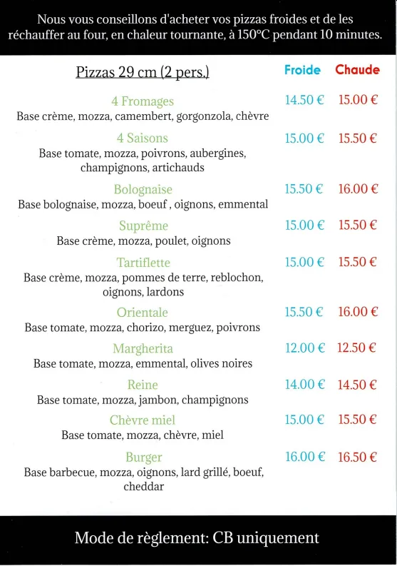 Menu_Master Pizza - Distributeur de pizzas_Grainville-sur-Odon_imagen_2