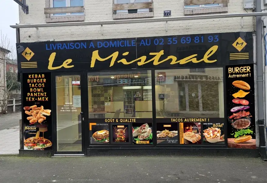 Le Mistral restaurant in Grand-Couronne