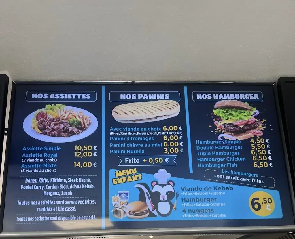 Menu_Los Turcos Döner_Grand-Couronne_image_1