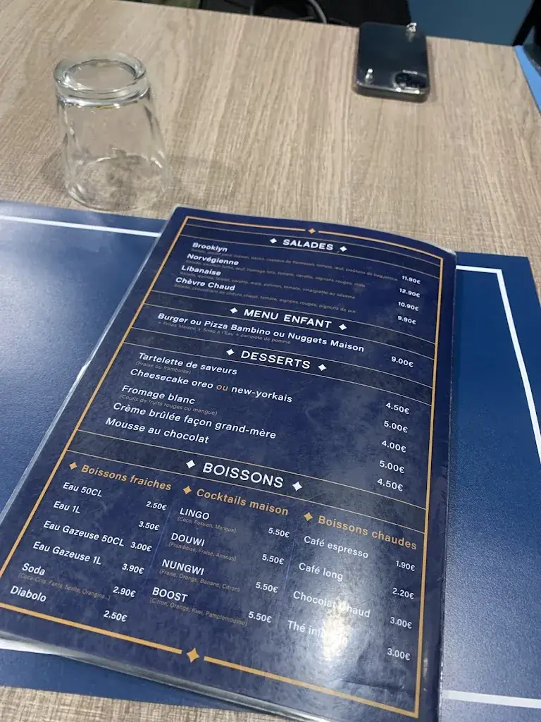 Menu_La Cantine du Château _Grand-Couronne_image_1