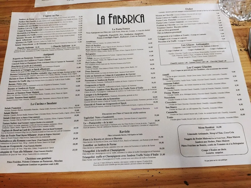 Menu_La Fabbrica_Granville_image_4