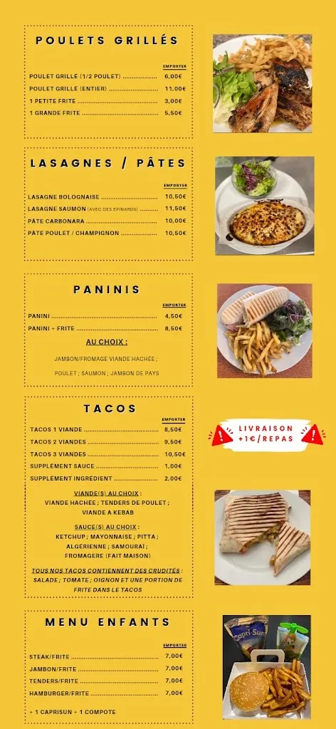 Menu_Chez Nico Pizzeria_Gournay-en-Bray_immagine_2