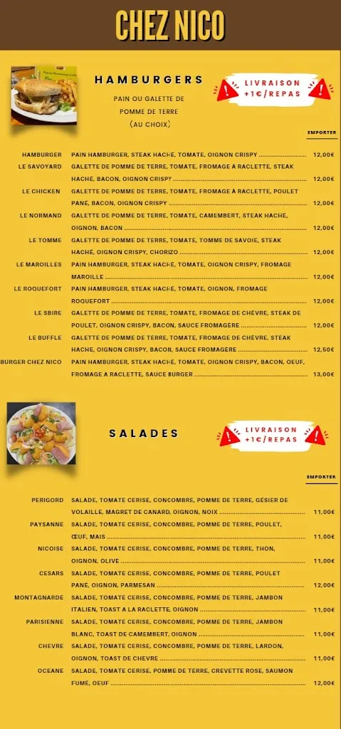 Menu_Chez Nico Pizzeria_Gournay-en-Bray_immagine_3