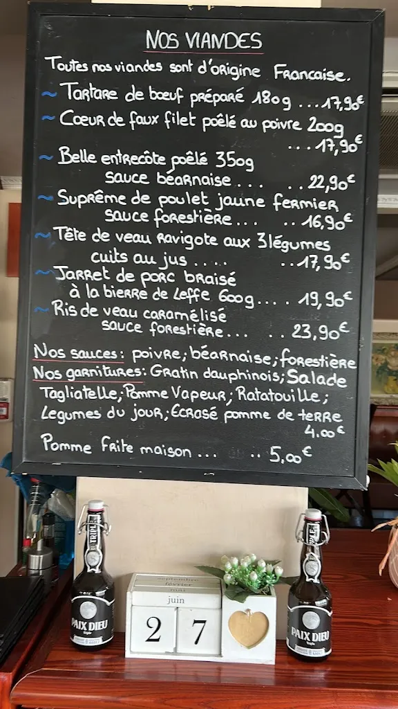 Menu_La Table de Sophie_Ferrières-en-Bray_image_1