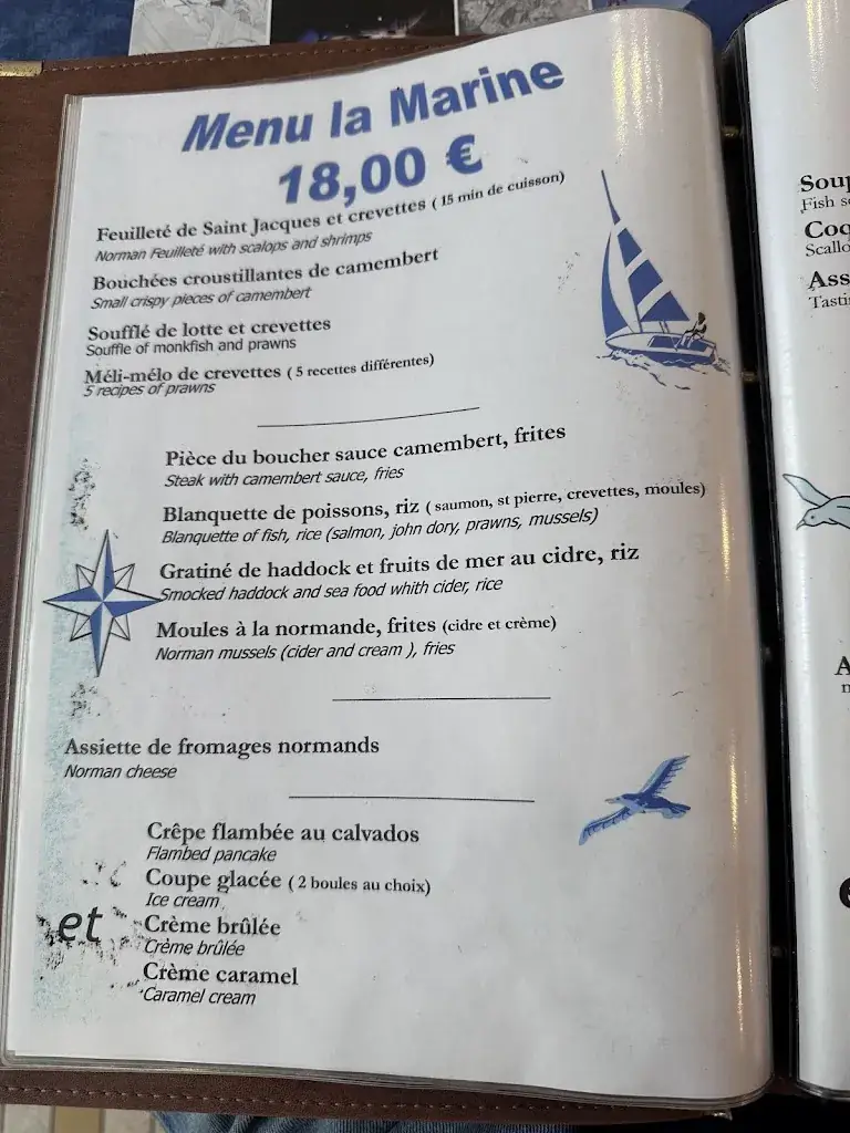 Menu_La Marine_Grandcamp-Maisy_image_1