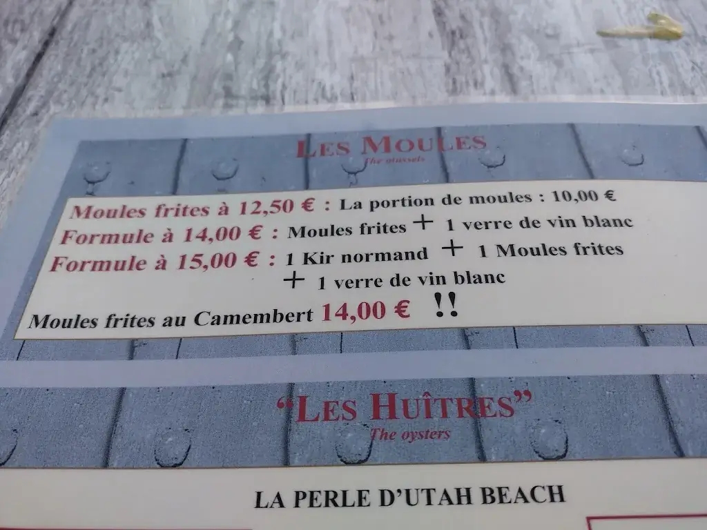 Menu_Bar de la Plage_Grandcamp-Maisy_image_2